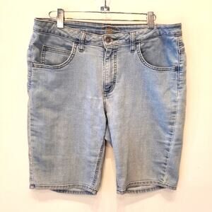Riders‎ by Lee Denim Long Shorts Bermudas Size L